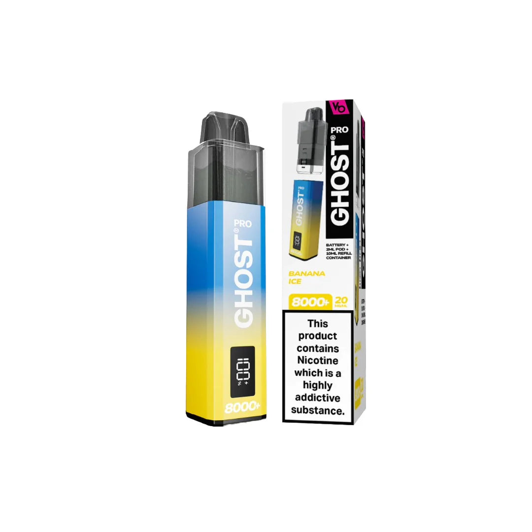 20mg Ghost Pro 8000+ By Vapes Bars Prefilled Pod Vape Kit Vape Street UK 20mg Ghost Pro 8000+ By Vapes Bars Prefilled Pod Vape Kit Vape Street UK