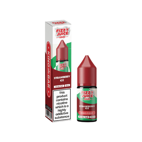 made by: Fizzy Juice price:£3.99 10mg Fizzy Juice King Bar 10ml Nic Salts (50VG/50PG) next day delivery at Vape Street UK
