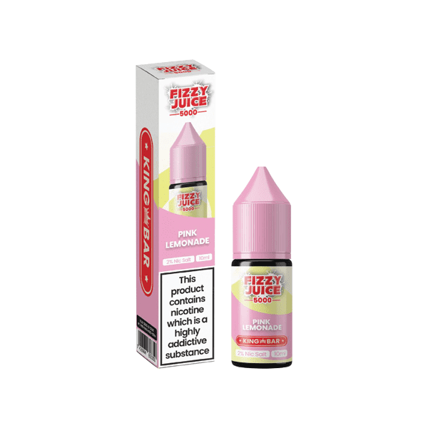 made by: Fizzy Juice price:£3.99 10mg Fizzy Juice King Bar 10ml Nic Salts (50VG/50PG) next day delivery at Vape Street UK