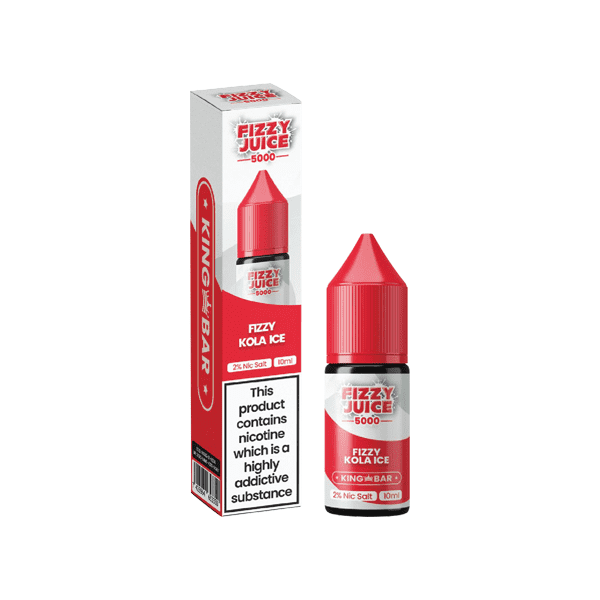 made by: Fizzy Juice price:£3.99 20mg Fizzy Juice King Bar 10ml Nic Salts (50VG/50PG) next day delivery at Vape Street UK