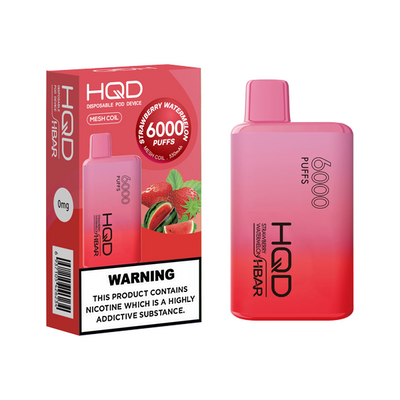made by: HQD price:£11.23 0mg HQD HBAR Disposable Vape Device 6000 Puffs next day delivery at Vape Street UK