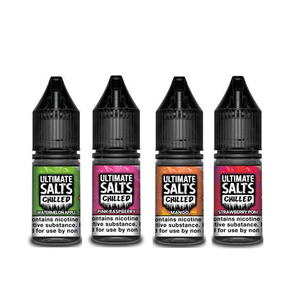 made by: Ultimate Puff price:£3.99 10MG Ultimate Puff Salts Chilled 10ML Flavoured Nic Salts (50VG/50PG) next day delivery at Vape Street UK
