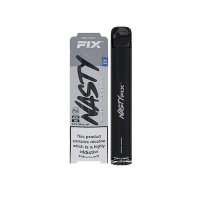 made by: Nasty Fix price:£5.02 10mg Nasty Fix Disposable Vape Pod 675 Puffs next day delivery at Vape Street UK