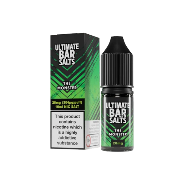 made by: Ultimate Juice price:£3.99 10mg Ultimate Bar Salts 10ml Nic Salts (50VG/50PG) next day delivery at Vape Street UK