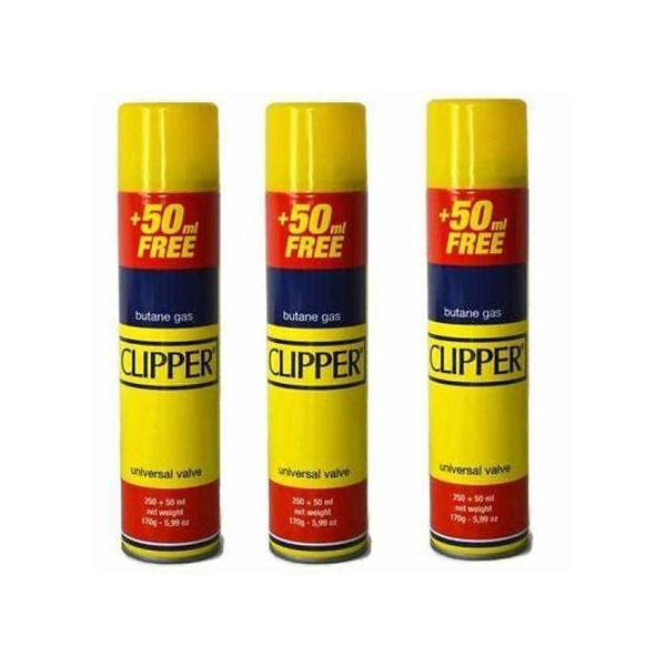 made by: Clipper price:£20.90 12 x CLIPPER 300ml Butane Gas with Adapter Cap next day delivery at Vape Street UK