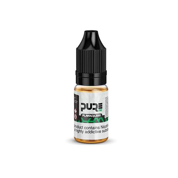 made by: Pure Nic price:£1.20 18mg Pure Nic Flavourless Nicotine Shot 10ml 100VG next day delivery at Vape Street UK