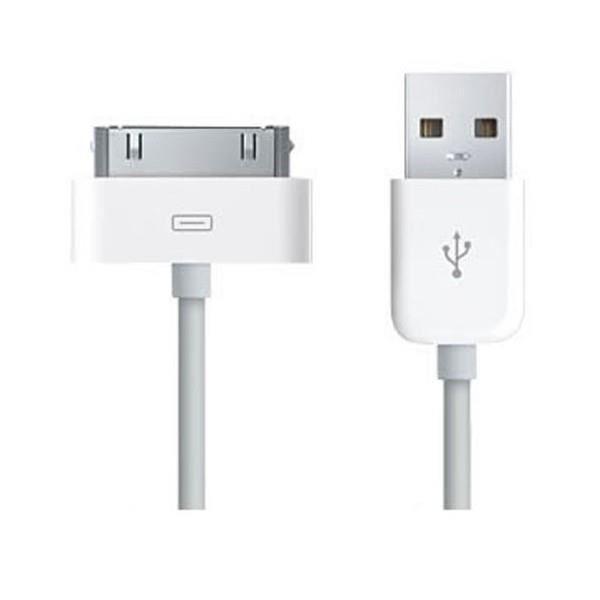 made by: Unbranded price:£1.65 1m 30Pin iPhone USB Power Adaptor Cable next day delivery at Vape Street UK