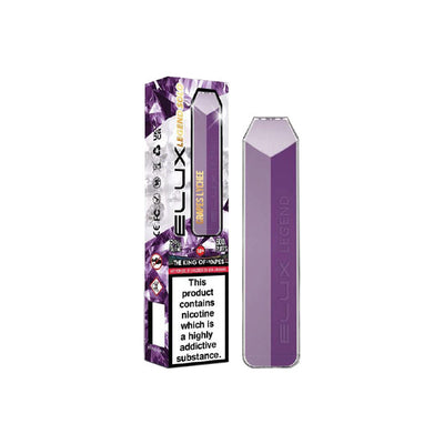 made by: Elux price:£3.33 20mg Elux Legend Solo Disposable Vape Device 600 Puffs next day delivery at Vape Street UK