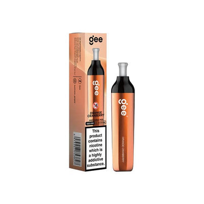 made by: Gee price:£4.68 20mg ELF BAR Gee 600 Disposable Pod Vape Device 600 Puffs next day delivery at Vape Street UK