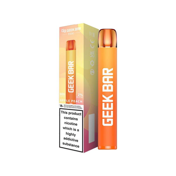 made by: Geekvape price:£3.58 20mg Geekvape Geek Bar E600 Disposable Vape Device 600 Puffs next day delivery at Vape Street UK