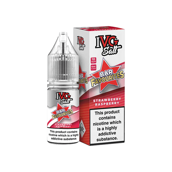 made by: I VG price:£3.99 20mg I VG Bar Favourites 10ml Nic Salts (50VG/50PG) next day delivery at Vape Street UK