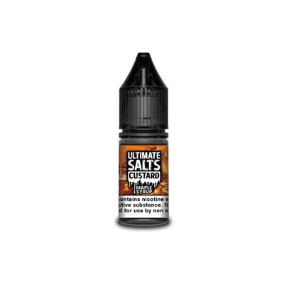 made by: Ultimate Puff price:£4.35 20MG Ultimate Puff Salts Custard 10ML Flavoured Nic Salts next day delivery at Vape Street UK