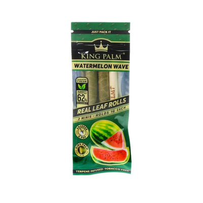 made by: King Palm price:£4.20 2 King Palm Mini Rolls next day delivery at Vape Street UK