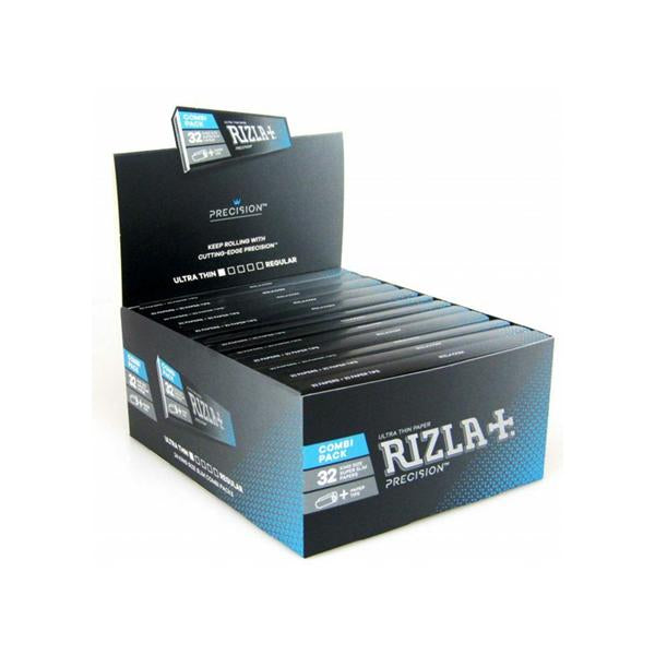 made by: Rizla price:£33.50 24 Rizla Precision Ultra Thin King Size Slim Papers + Tips Eco-Slim next day delivery at Vape Street UK