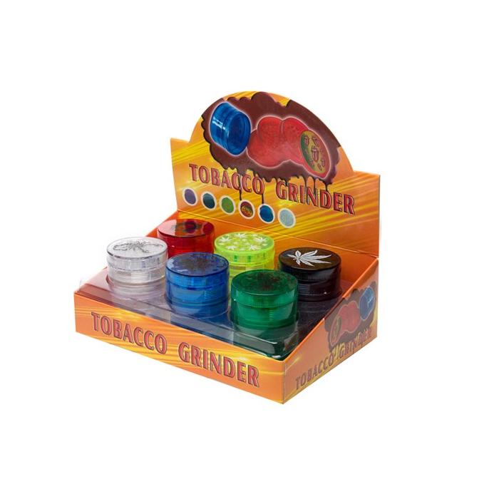 made by: Generic price:£1.58 3 Parts Plastic Tobacco Grinder - HX001-3 next day delivery at Vape Street UK