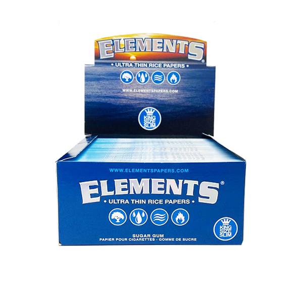 made by: Elements price:£25.73 50 Elements King Size Slim Ultra Thin Papers next day delivery at Vape Street UK