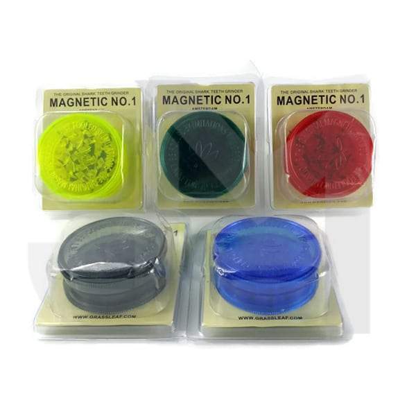 made by: Generic price:£0.95 3 Parts NO.1 Magnetic Plastic 55mm Grinder next day delivery at Vape Street UK