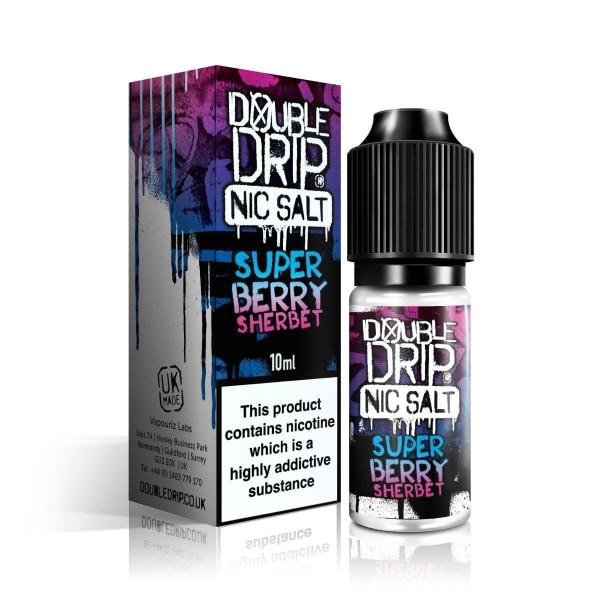 made by: Double Drip price:£3.99 10MG Double Drip 10ML Flavoured Nic Salts E Liquid next day delivery at Vape Street UK