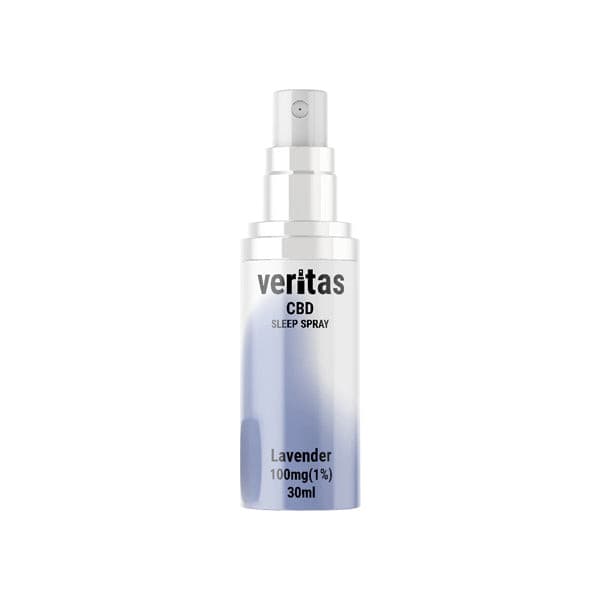 made by: Veritas price:£23.75 Veritas 100mg CBD Lavender Sleep Spray 30ml next day delivery at Vape Street UK