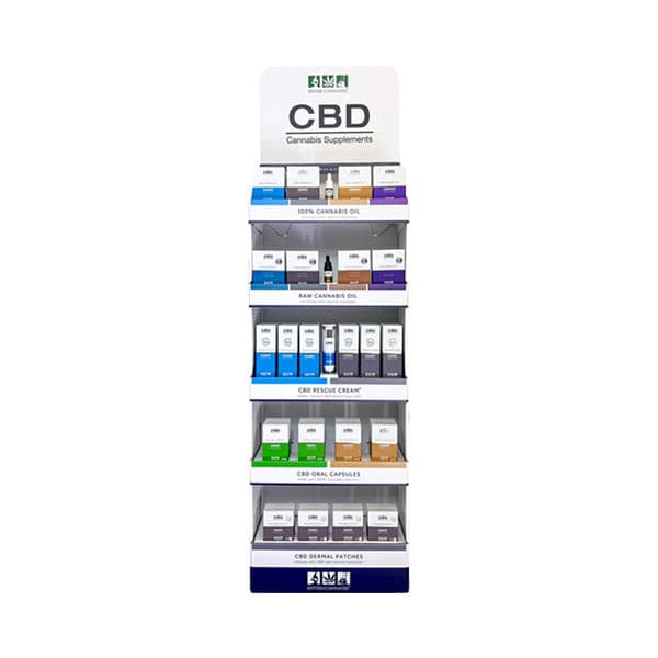 made by: CBD by British Cannabis price:£1221.21 CBD by British Cannabis™ Retail Display Unit next day delivery at Vape Street UK