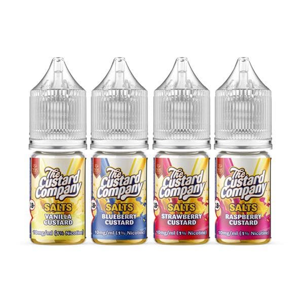 made by: The Custard Company price:£3.99 10mg The Custard Company Flavoured Nic Salt 10ml (50VG/50PG) next day delivery at Vape Street UK