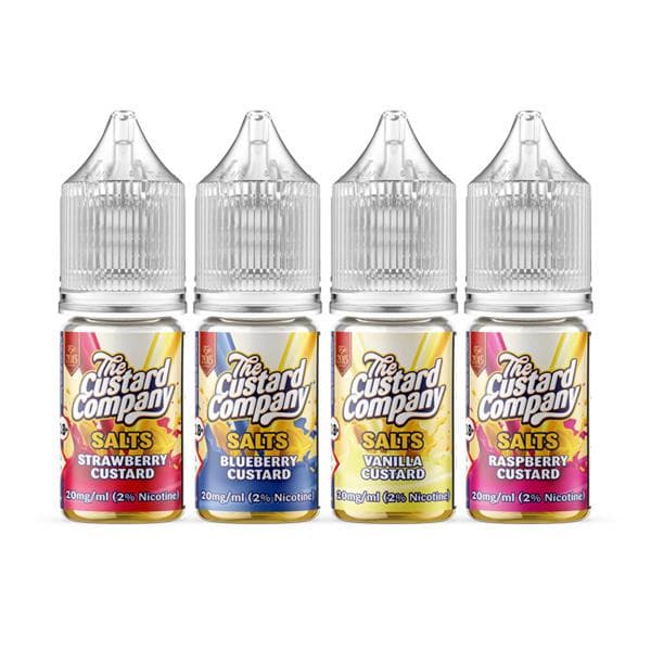made by: The Custard Company price:£3.99 20mg The Custard Company Flavoured Nic Salt 10ml (50VG/50PG) next day delivery at Vape Street UK