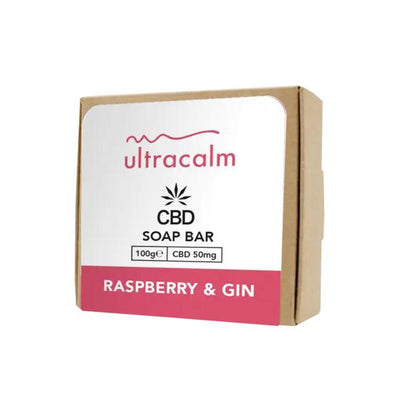 made by: Ultracalm price:£11.00 Ultracalm 50mg CBD Soap 100g next day delivery at Vape Street UK