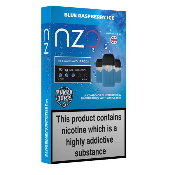 made by: NZO price:£12.17 NZO 10mg Pukka Juice Salt Cartridges with Red Liquids Nic Salt (50VG/50PG) next day delivery at Vape Street UK