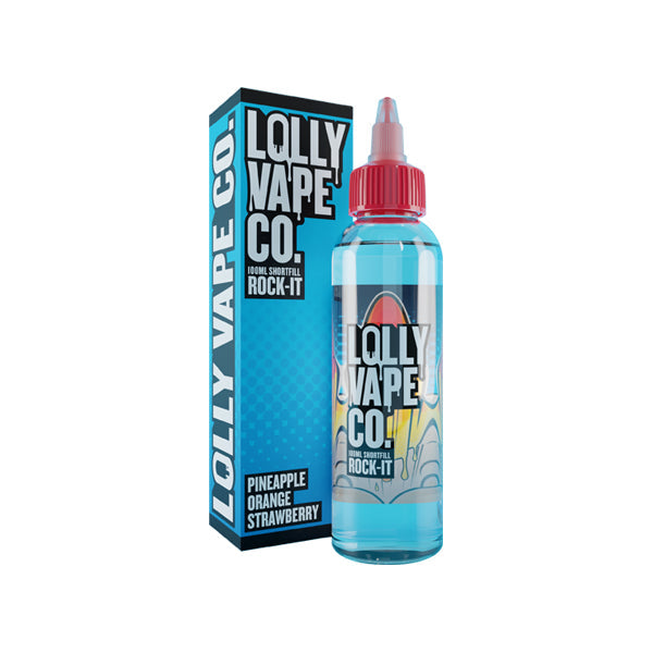 made by: Lolly vape Co price:£12.50 Lolly Vape Co 100ml Shortfill 0mg (80VG/20PG) next day delivery at Vape Street UK