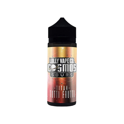 made by: Lolly Vape Co price:£12.50 Lolly Vape Co Cosmos Sours 100ml Shortfill 0mg (80VG/20PG) next day delivery at Vape Street UK