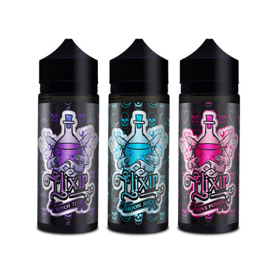 made by: Elixir price:£12.50 Elixir 100ml Shortfill 0mg (70VG/30PG) next day delivery at Vape Street UK