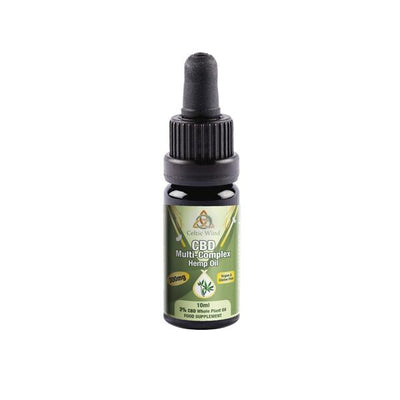 made by: Celtic Wind Crops price:£20.69 Celtic Wind Crops 300mg CBD Multi-Complex Hemp Oil 10ml next day delivery at Vape Street UK