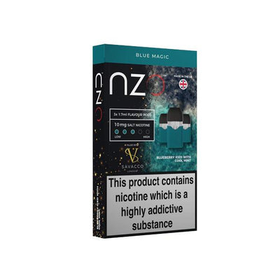 made by: NZO price:£9.95 NZO 10mg Savacco Nic Salt (50VG/50PG) next day delivery at Vape Street UK