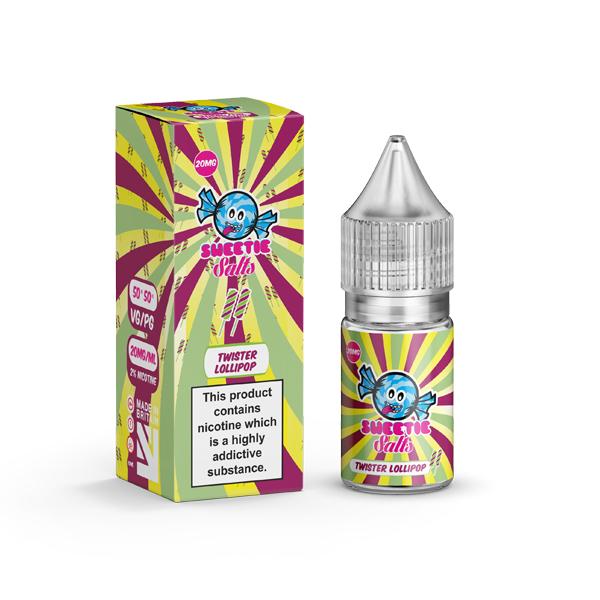 made by: Liqua Vape price:£3.99 18mg Sweetie By Liqua Vape 10ml Flavoured Nic Salts next day delivery at Vape Street UK