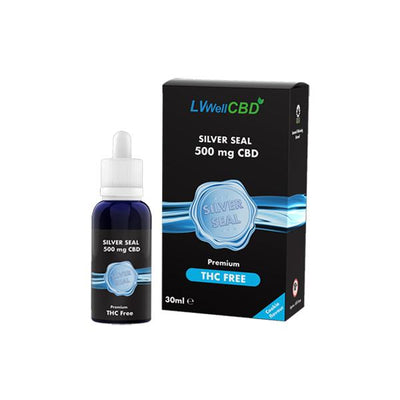 made by: LVWell CBD price:£16.15 LVWell CBD Silver Seal 500mg 30ml Hemp Seed Oil next day delivery at Vape Street UK