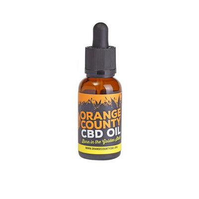 made by: Orange County price:£24.99 Orange County CBD 500mg 30ml MCT Oil - Organic Coconut Oil next day delivery at Vape Street UK