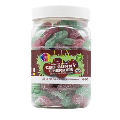 made by: Orange County price:£39.99 Orange County CBD 1600mg Gummies - Large Pack next day delivery at Vape Street UK