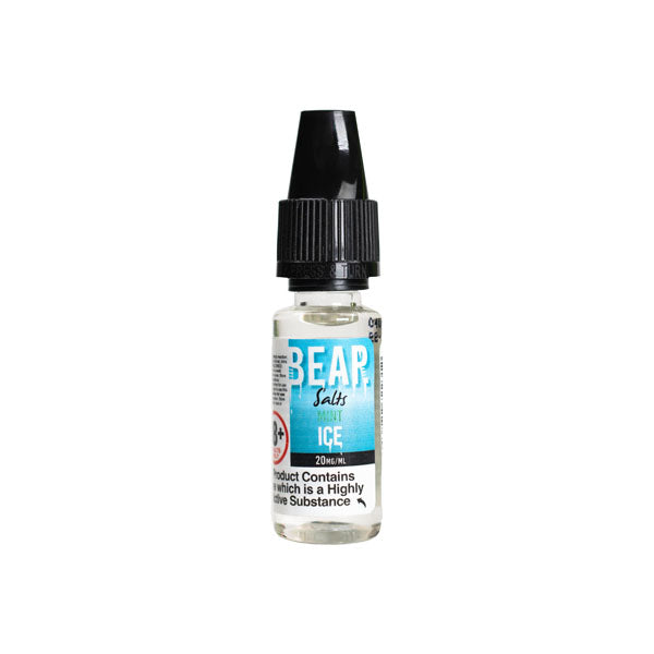 made by: Bear Flavours price:£3.99 20mg Bear Flavours Ice 10ml Nic Salts (50PG/50VG) next day delivery at Vape Street UK
