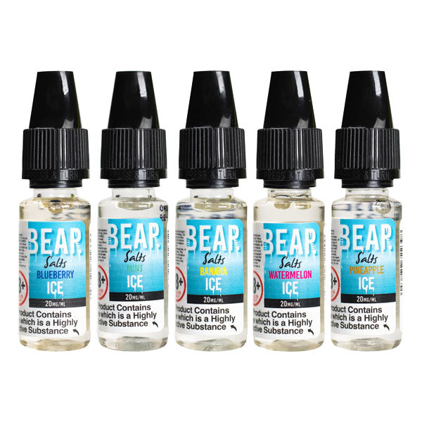 made by: Bear Flavours price:£3.99 20mg Bear Flavours Ice 10ml Nic Salts (50PG/50VG) next day delivery at Vape Street UK