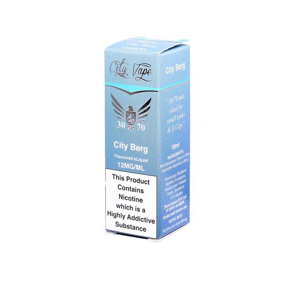 made by: City Vape price:£1.70 City Vape 18mg 10ml Flavoured E-liquid (30VG/70PG) next day delivery at Vape Street UK
