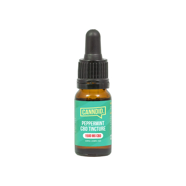 made by: Canndid price:£47.50 Canndid 1500mg CBD Tincture Oil 10ml - Peppermint next day delivery at Vape Street UK