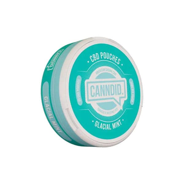 made by: Canndid price:£11.25 Canndid 20mg CBD Pouches - Glacial Mint (BUY 1 GET 1 FREE) next day delivery at Vape Street UK