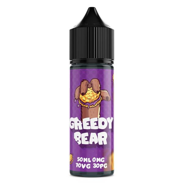 made by: Greedy Bear price:£9.99 Greedy Bear 0mg 50ml Shortfill (70VG/30PG) next day delivery at Vape Street UK