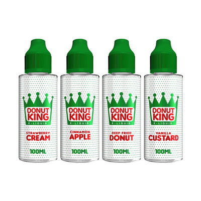 made by: Bowman Liquids price:£12.50 Donut King 100ml Shortfill 0mg (70VG/30PG) next day delivery at Vape Street UK