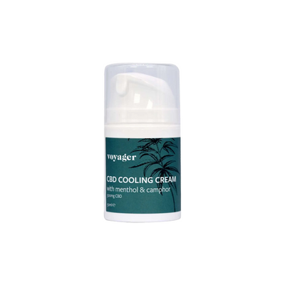 made by: Voyager price:£22.61 Voyager 500mg CBD Cooling Cream - 50ml next day delivery at Vape Street UK