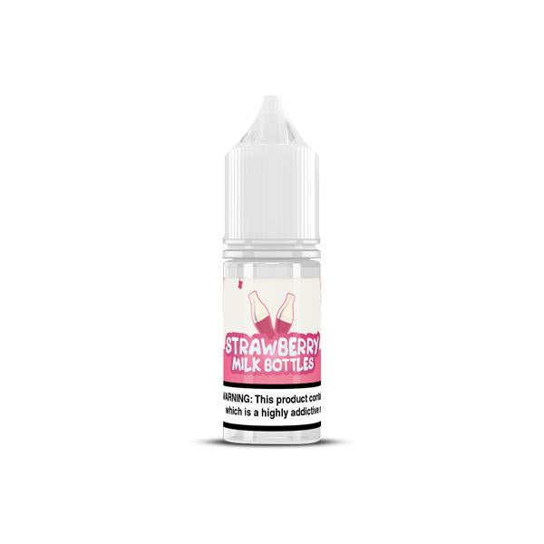 made by: Milk Bottles price:£3.99 20MG Strawberry Nic Salts by Milk Bottles (50VG-50PG) next day delivery at Vape Street UK