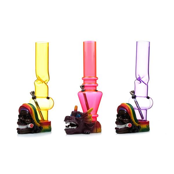 made by: Unbranded price:£17.22 20cm Head Base Design Acrylic Bong - FAS next day delivery at Vape Street UK