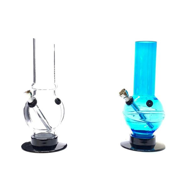 made by: Unbranded price:£5.78 8" Mixed Colour Plain Acrylic Bong - FB 0239 next day delivery at Vape Street UK
