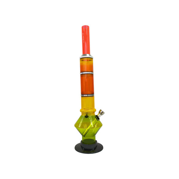 made by: Unbranded price:£14.18 14" Rasta Acrylic Bong - WB-08C next day delivery at Vape Street UK