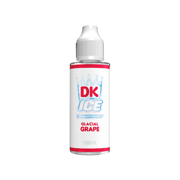 made by: Donut King price:£12.50 DK Ice 100ml Shortfill 0mg (70VG/30PG) next day delivery at Vape Street UK